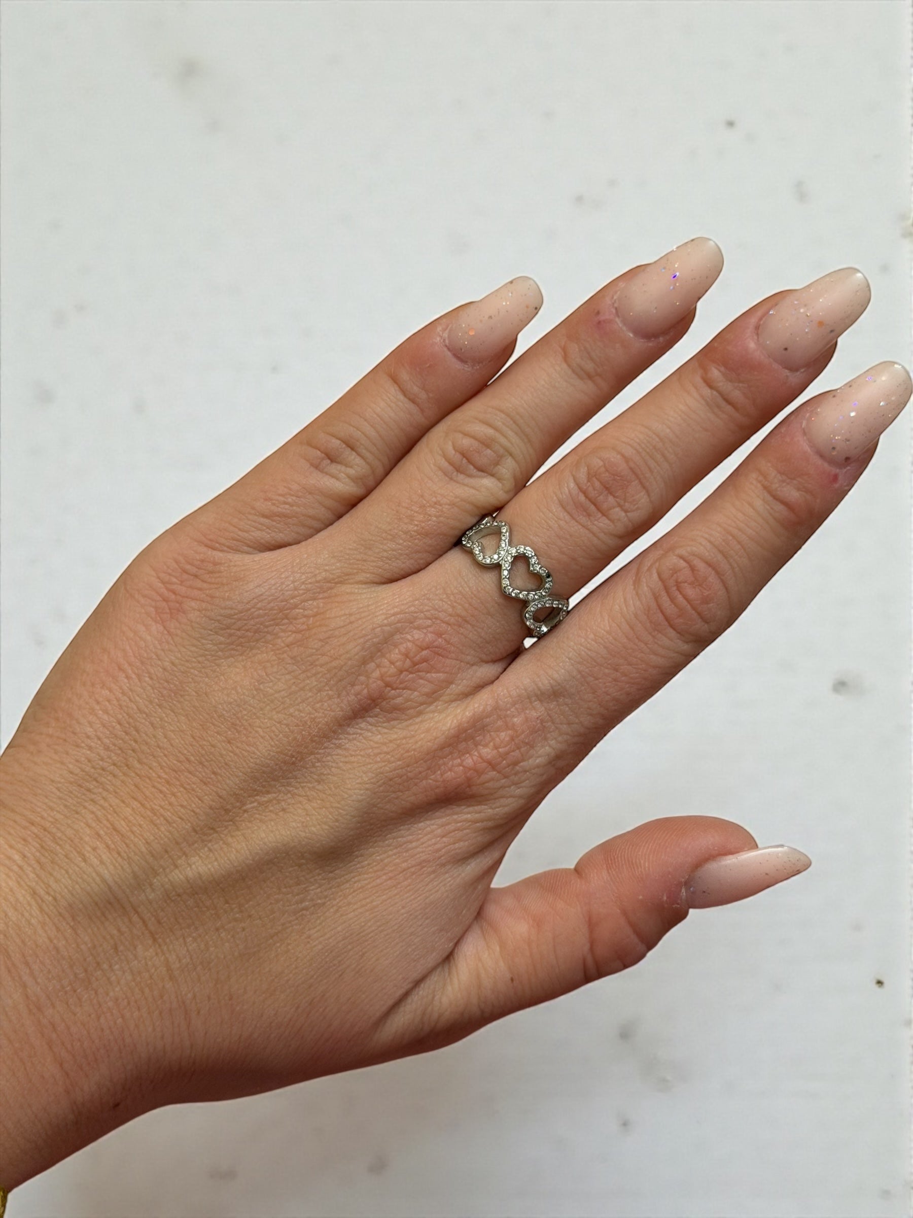 Anello Multicuore Strass