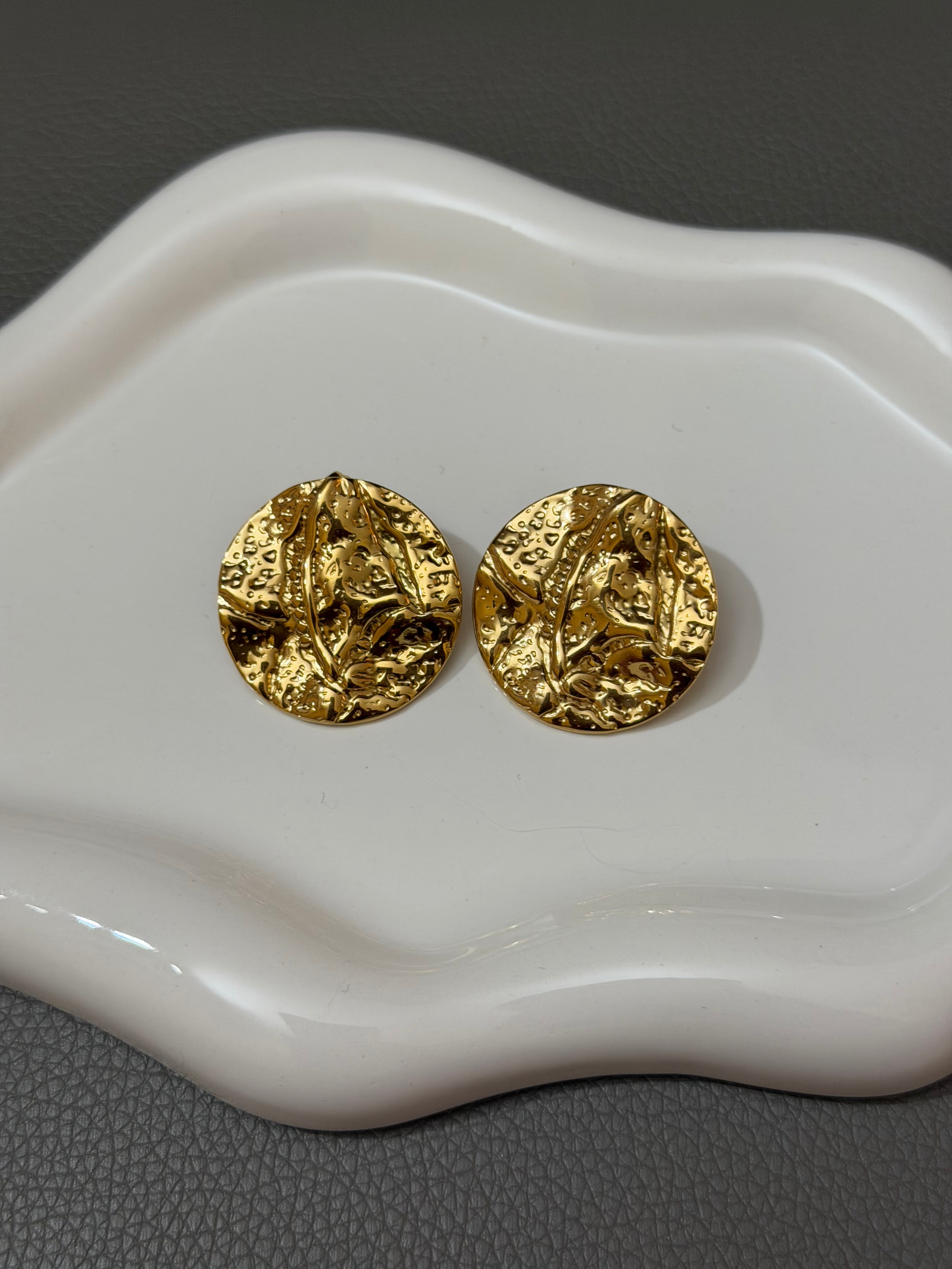 Orecchini Medaglione