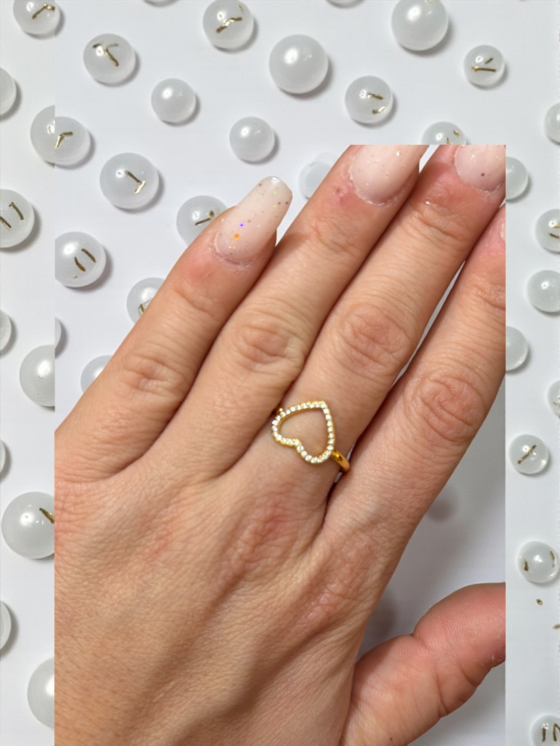 Anello cuore semplice