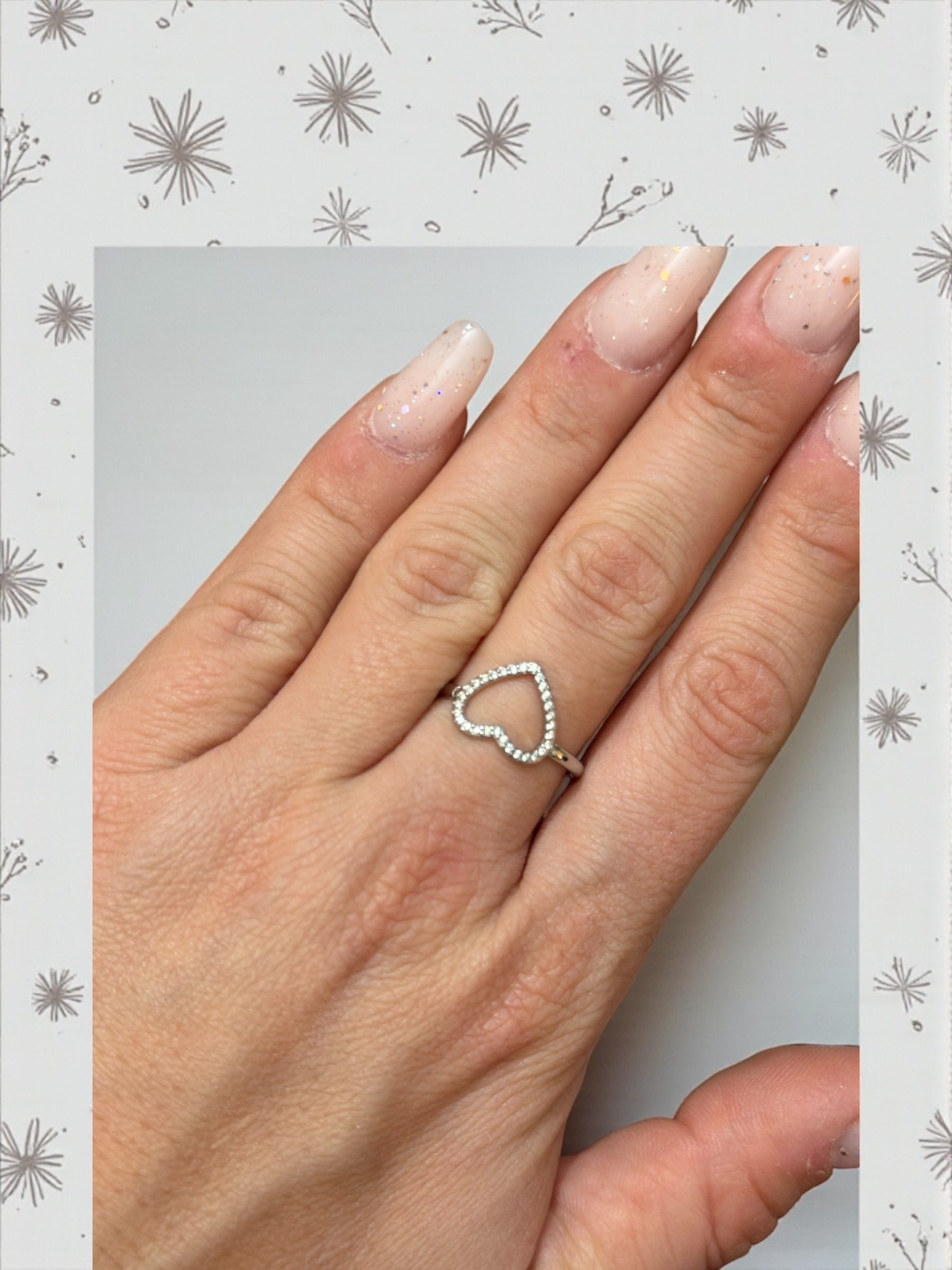 Anello cuore semplice