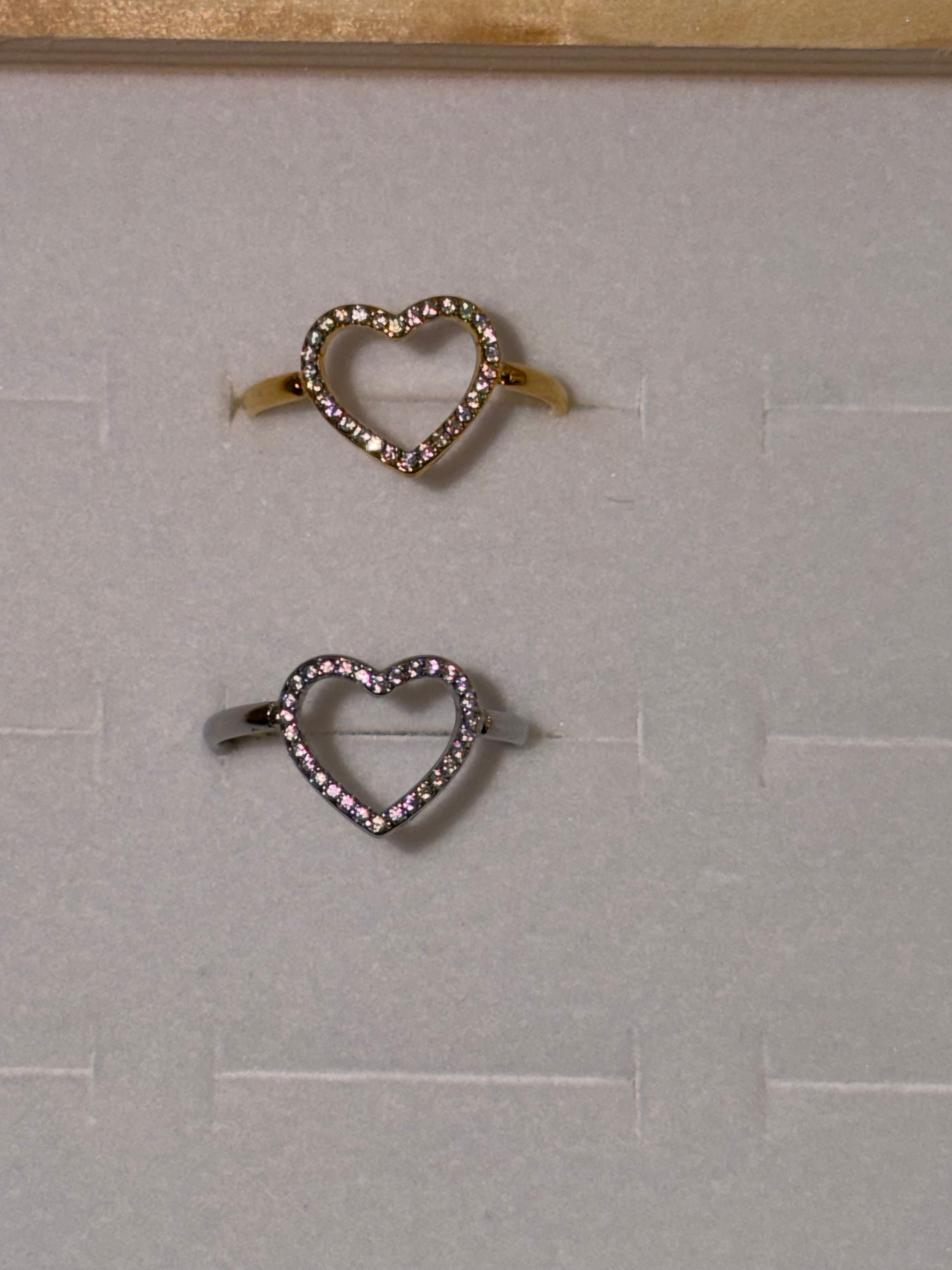 Anello cuore semplice